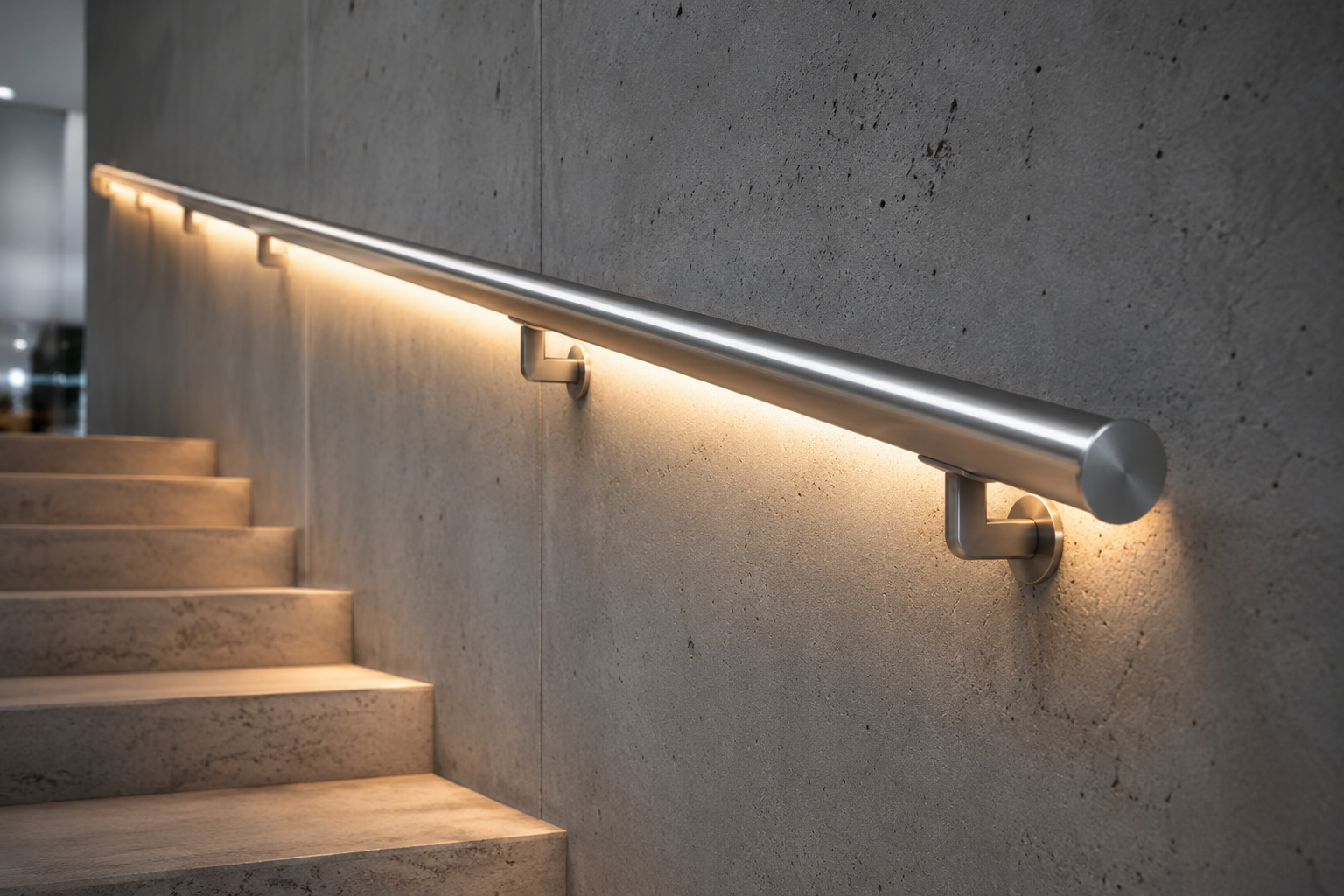 Mehr als nur Sicherheit: Warum ein LED-Handlauf das Upgrade für Ihr Treppenhaus ist